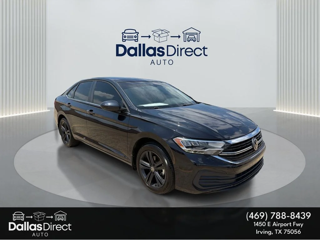 Used 2024 Deep Black Pearl Volkswagen SE image 2
