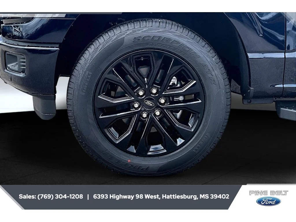 New 2026 Antimatter Blue Metallic Ford XLT image 7
