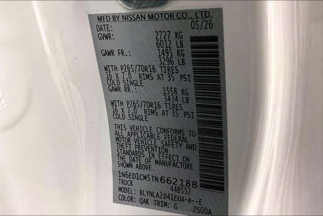New 2026 Glacier White Nissan S image 39