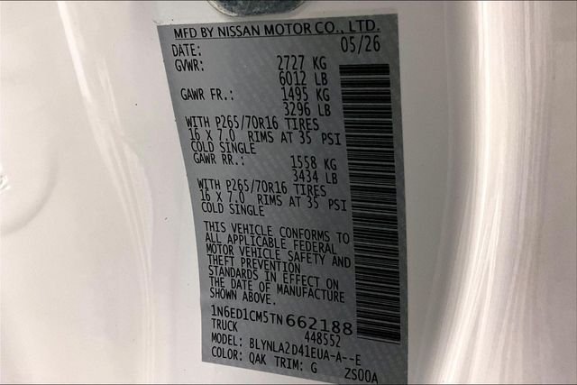 New 2026 Glacier White Nissan S image 39