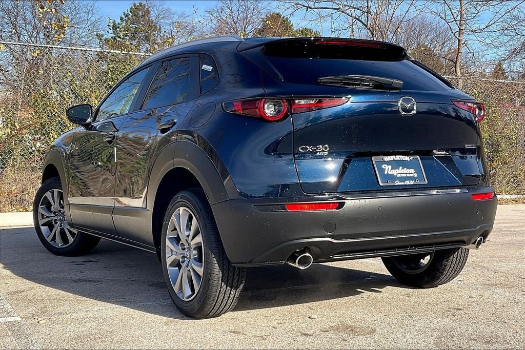 New 2026 Deep Crystal Blue Mica Mazda 2.5 S Preferred AWD image 3