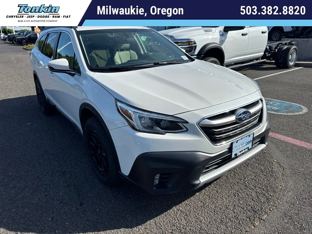 Used 2020 White Subaru Limited XT image 1