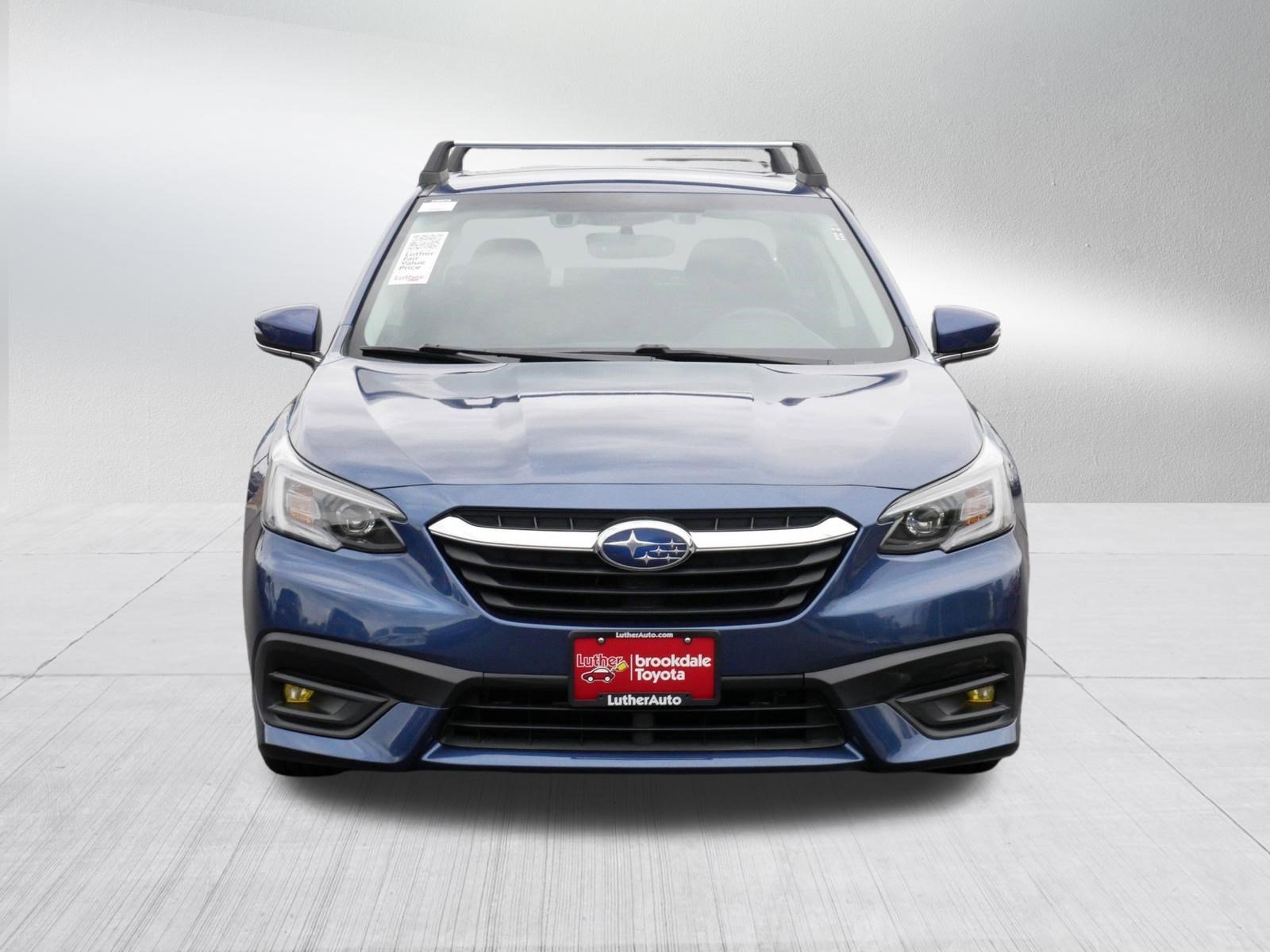 Used 2021 Subaru Legacy Premium with VIN 4S3BWAC67M3015015 for sale in Brooklyn Center, Minnesota