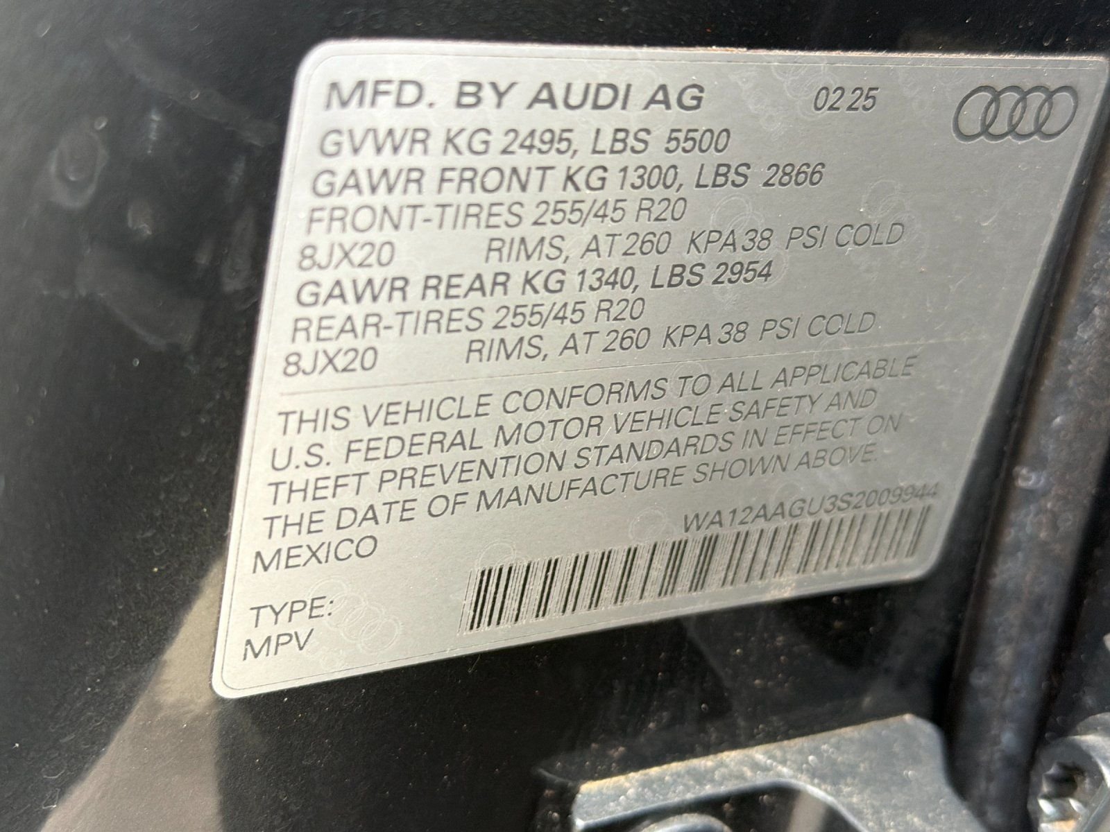 Used 2025 Gray Audi 2.0T Premium Plus image 27
