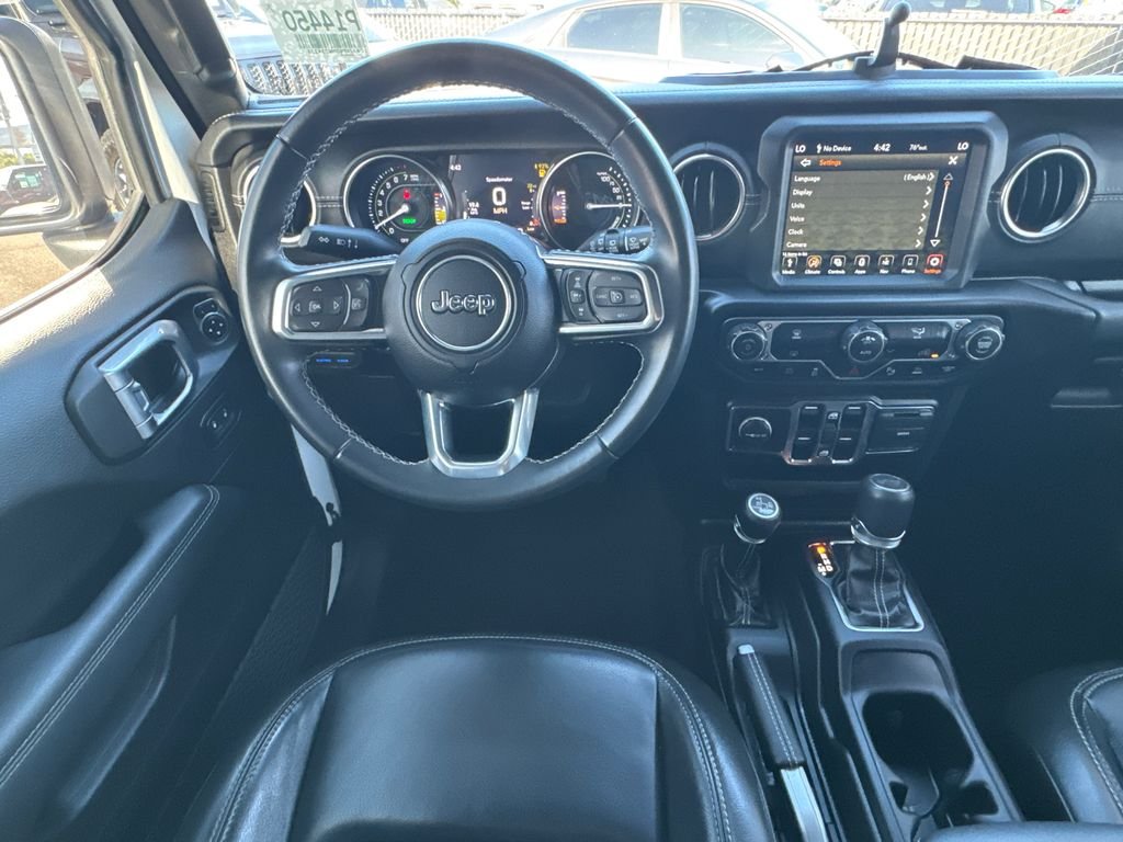 Certified Used 2022 White Jeep Unlimited Sahara 4xe image 21