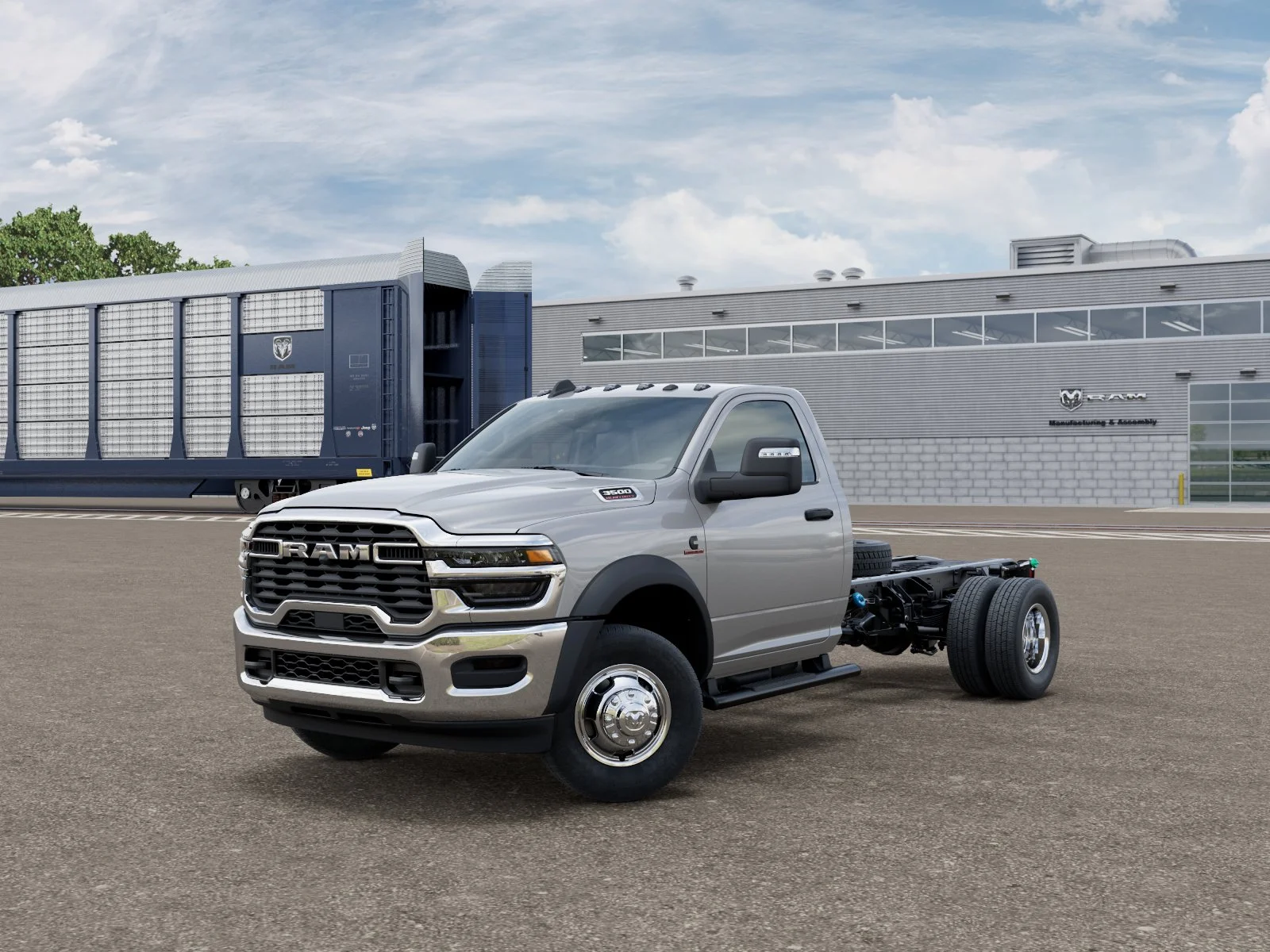 New 2026 Silver-Zynith Exterior Paint RAM Tradesman image 3