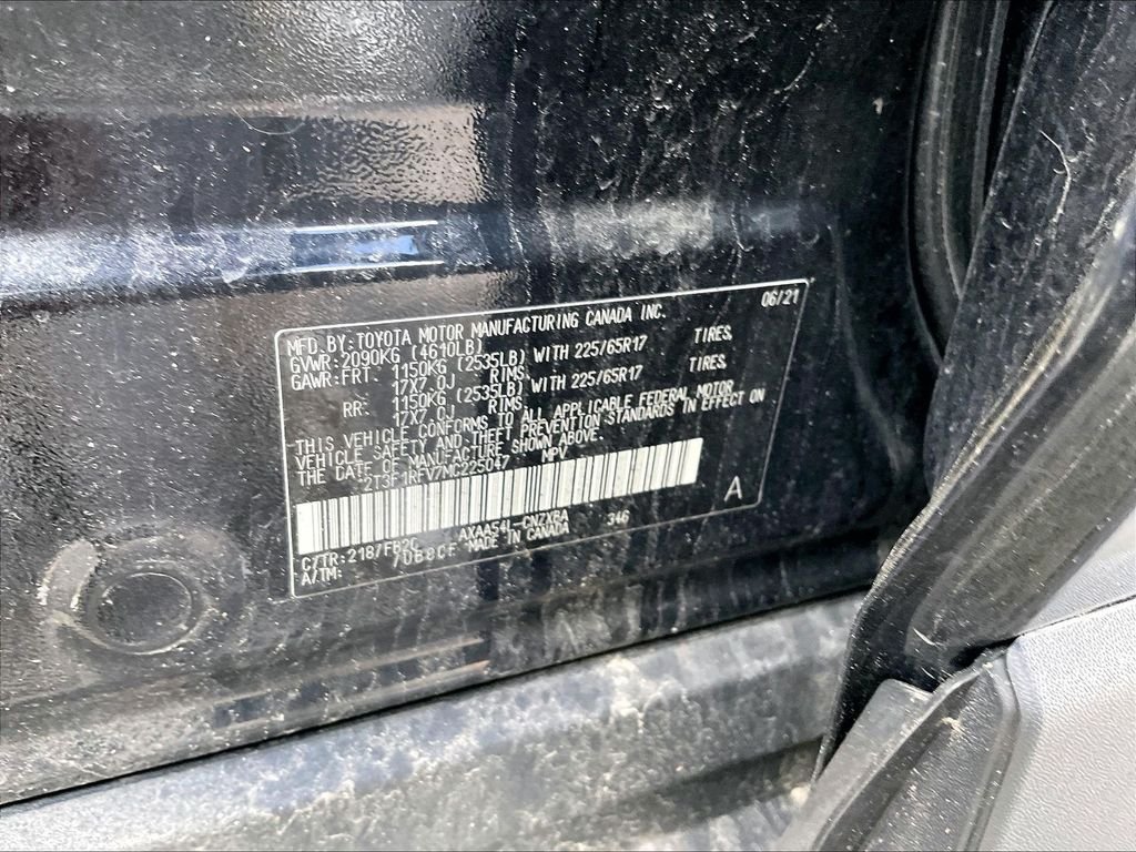 Used 2021 Midnight Black Metallic Toyota LE image 6