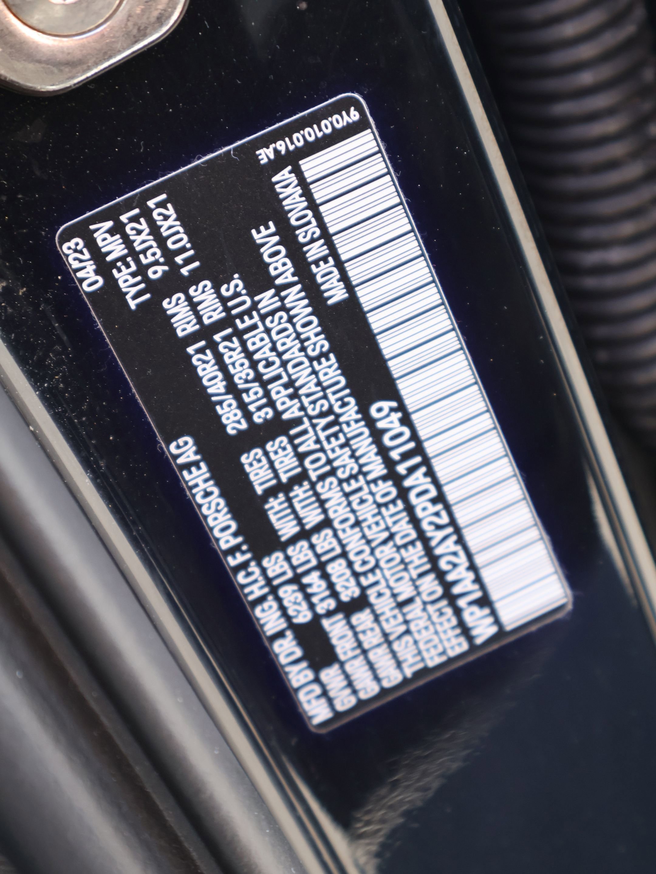 Certified Used 2023 Chromite Black Metallic Porsche Platinum Edition image 29