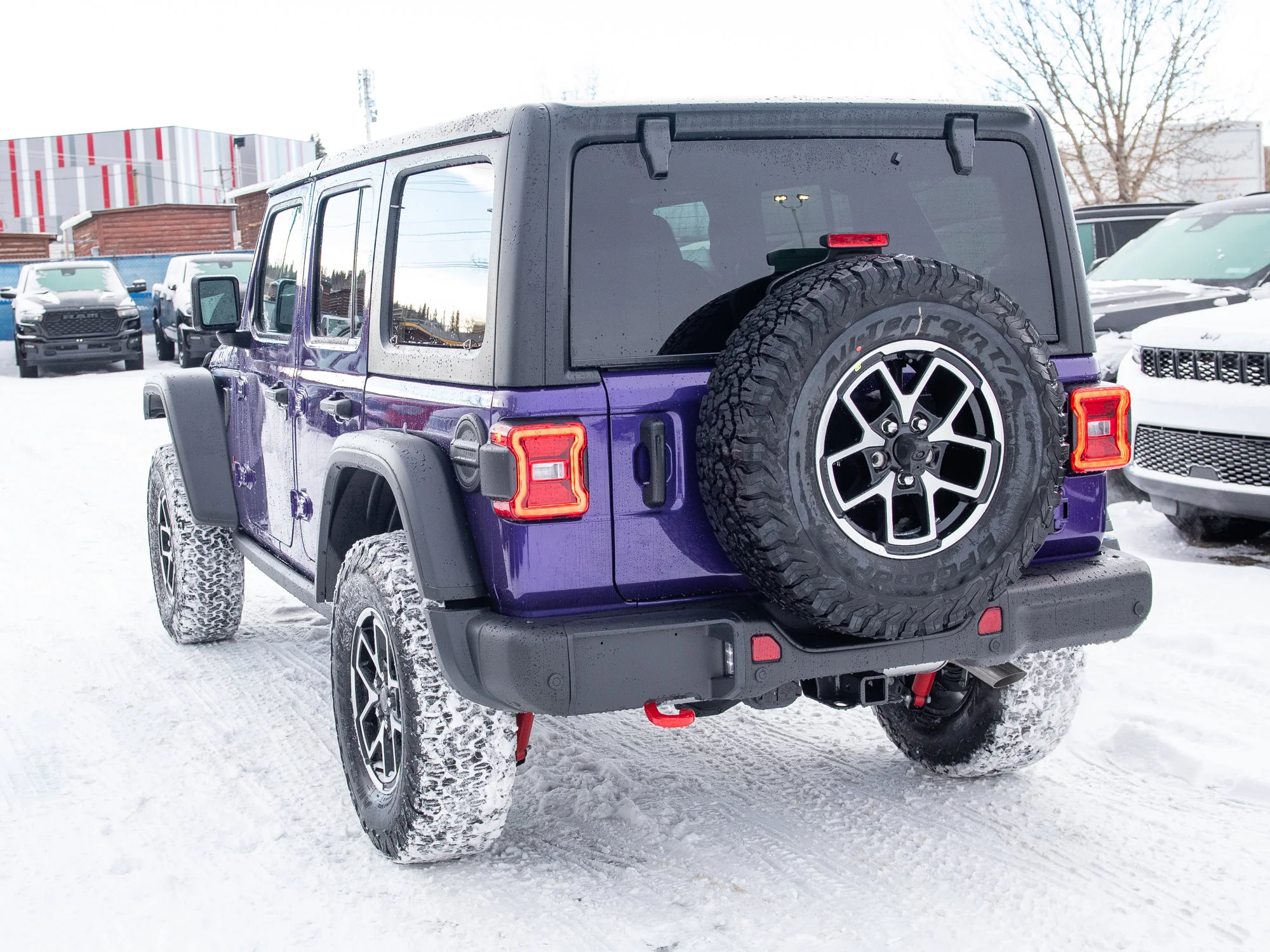 New 2026 reign Jeep Rubicon* 4 Door 4x4, Nappa Leather, Steel Bumpers, Safety Group image 4