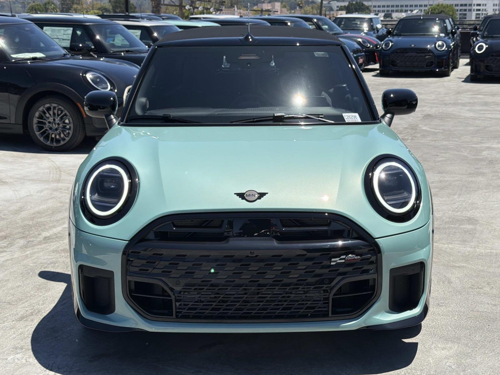 New 2026 0C6M Ocean Wave Green Metallic MINI Iconic image 2