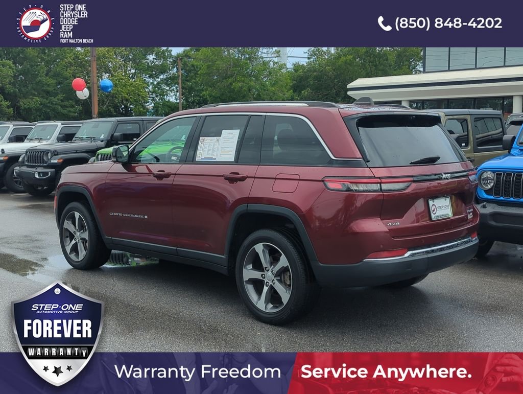 Used 2023 Red Jeep Limited image 4
