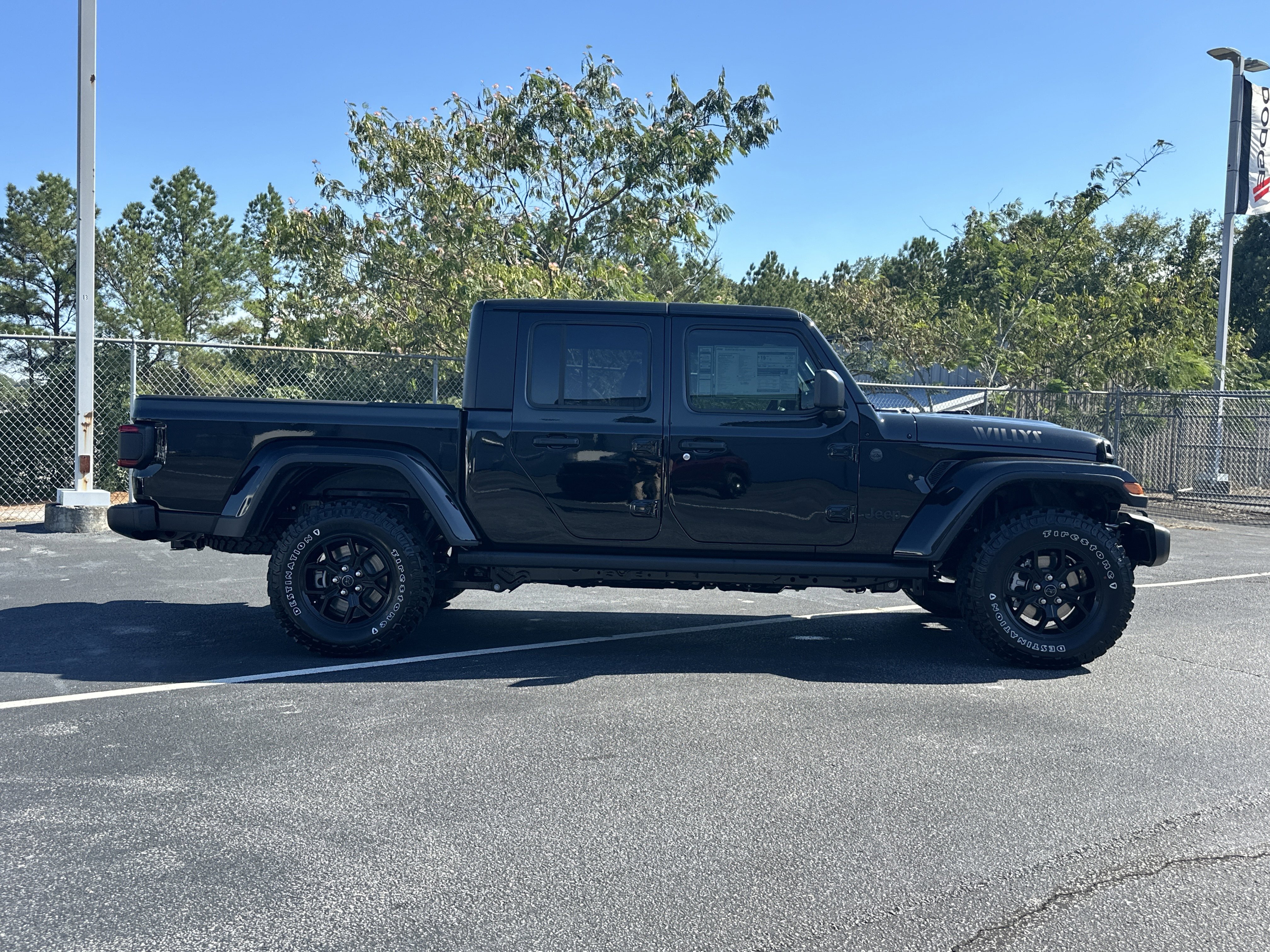 New 2025 Black Clear-Coat Exterior Paint Jeep Willys image 9