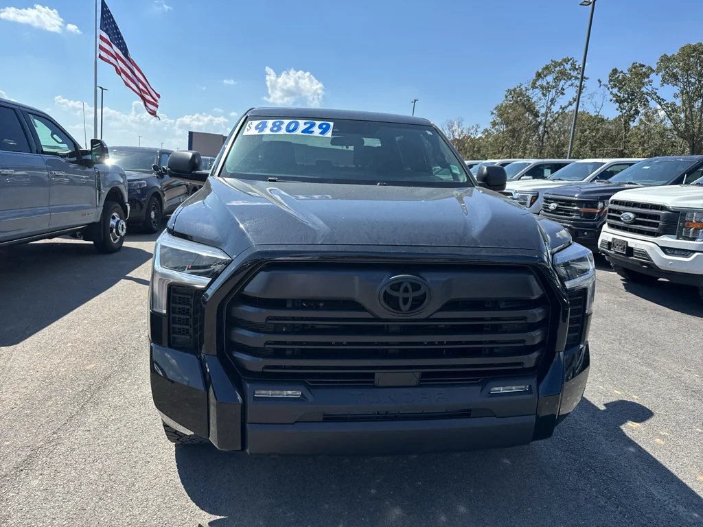 Used 2025 Midnight Black Metallic Toyota SR5 image 2