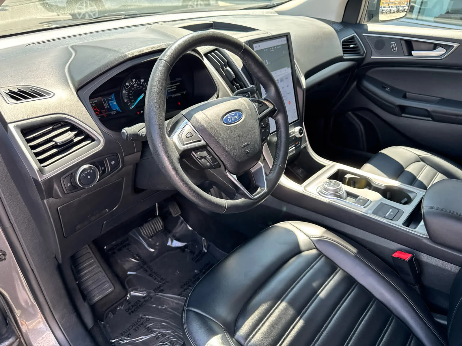 Certified Used 2024 Light Blue Clearcoat Metallic Ford SEL image 24