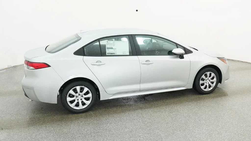 New 2026 Classic Silver Metallic Toyota LE image 9