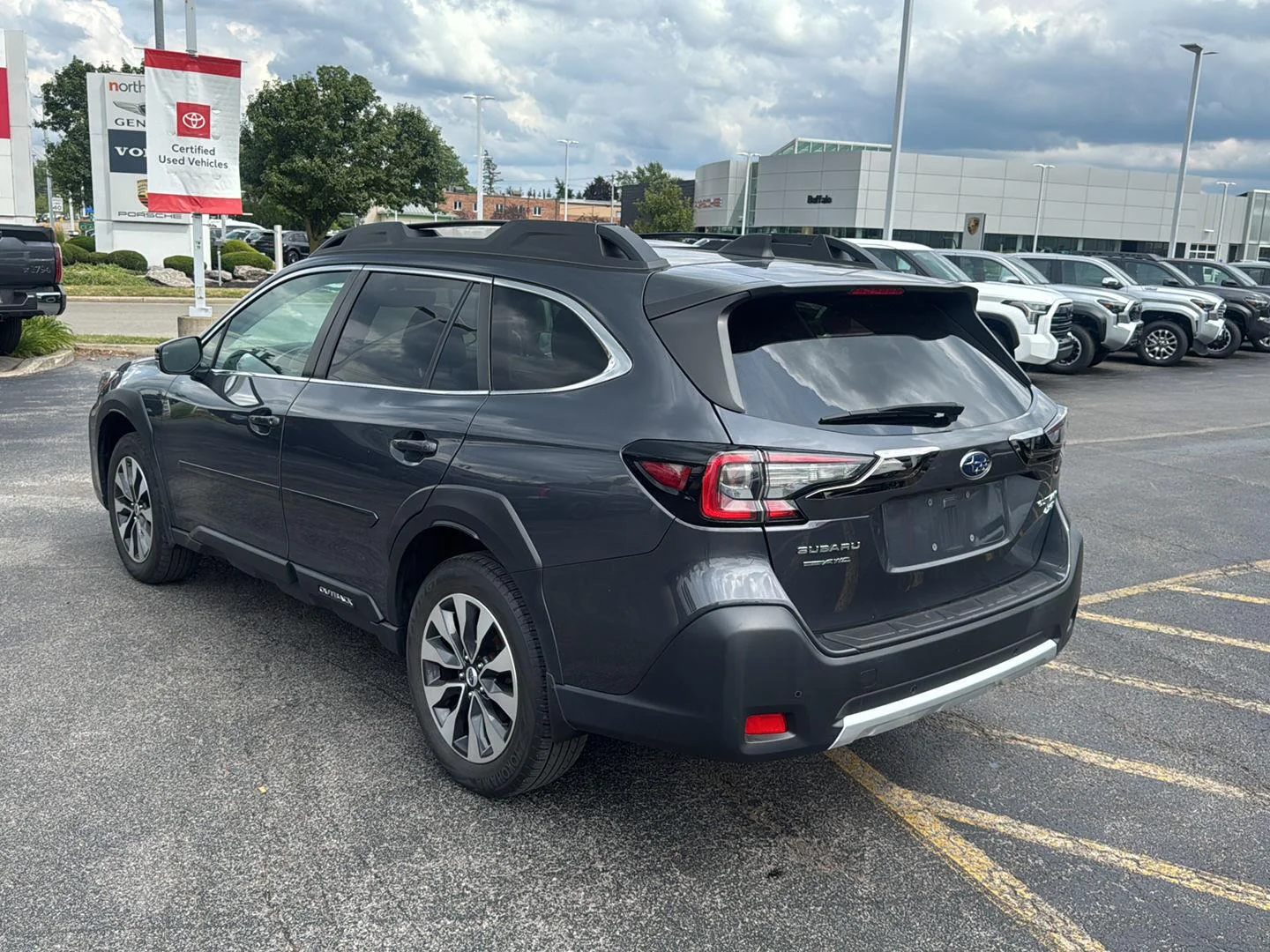 Used 2023 Magnetite Gray Metallic Subaru Limited XT image 4