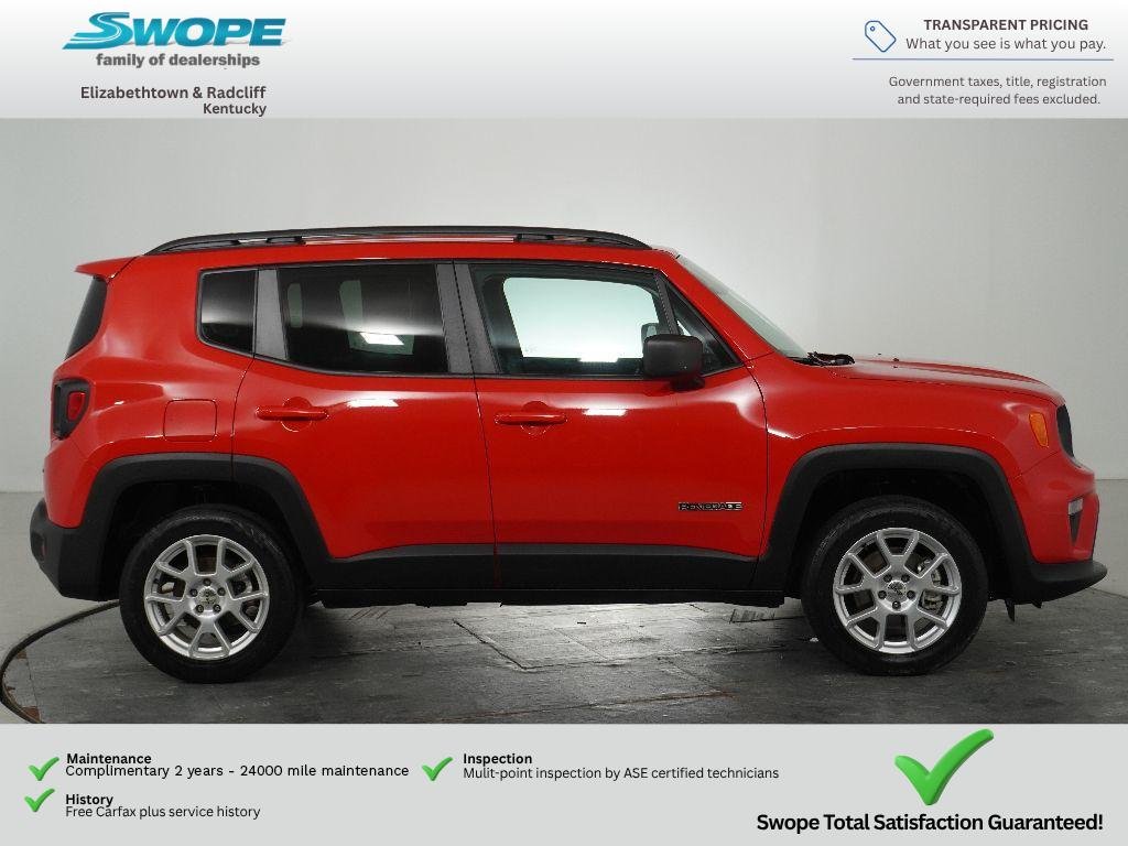 Used 2022 Colorado Red Clearcoat Jeep Sport image 2