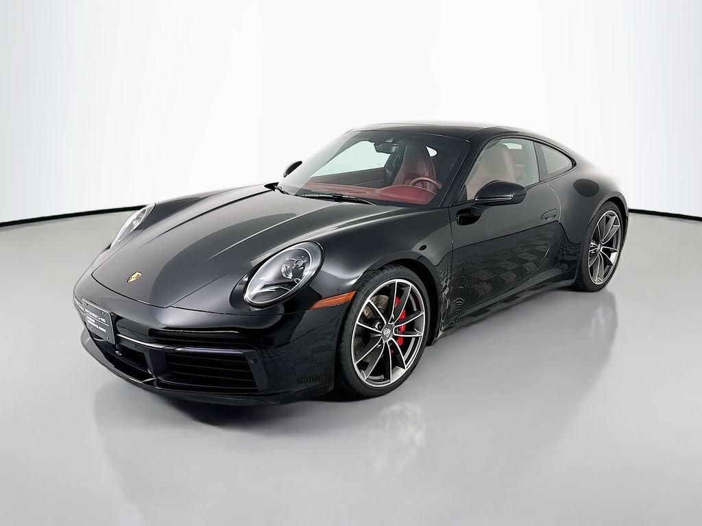 Used 2020 Black Porsche Carrera 4S image 1