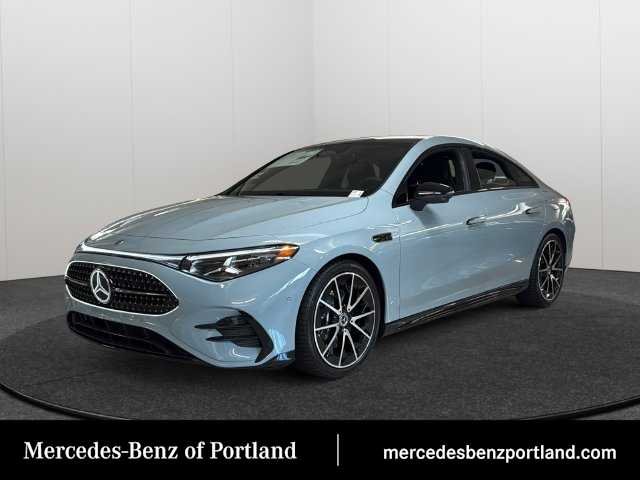 New 2027 Liquid Crystal Green Mercedes-Benz CLA 220 Hybrid image 1