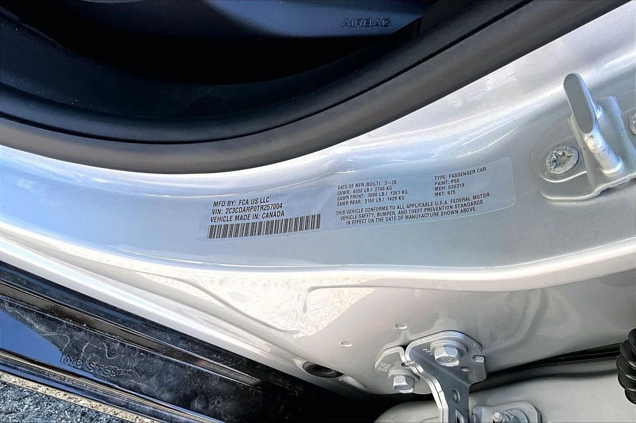 New 2026 Triple Nickel Exterior Paint Dodge R/T Scat Pack image 36