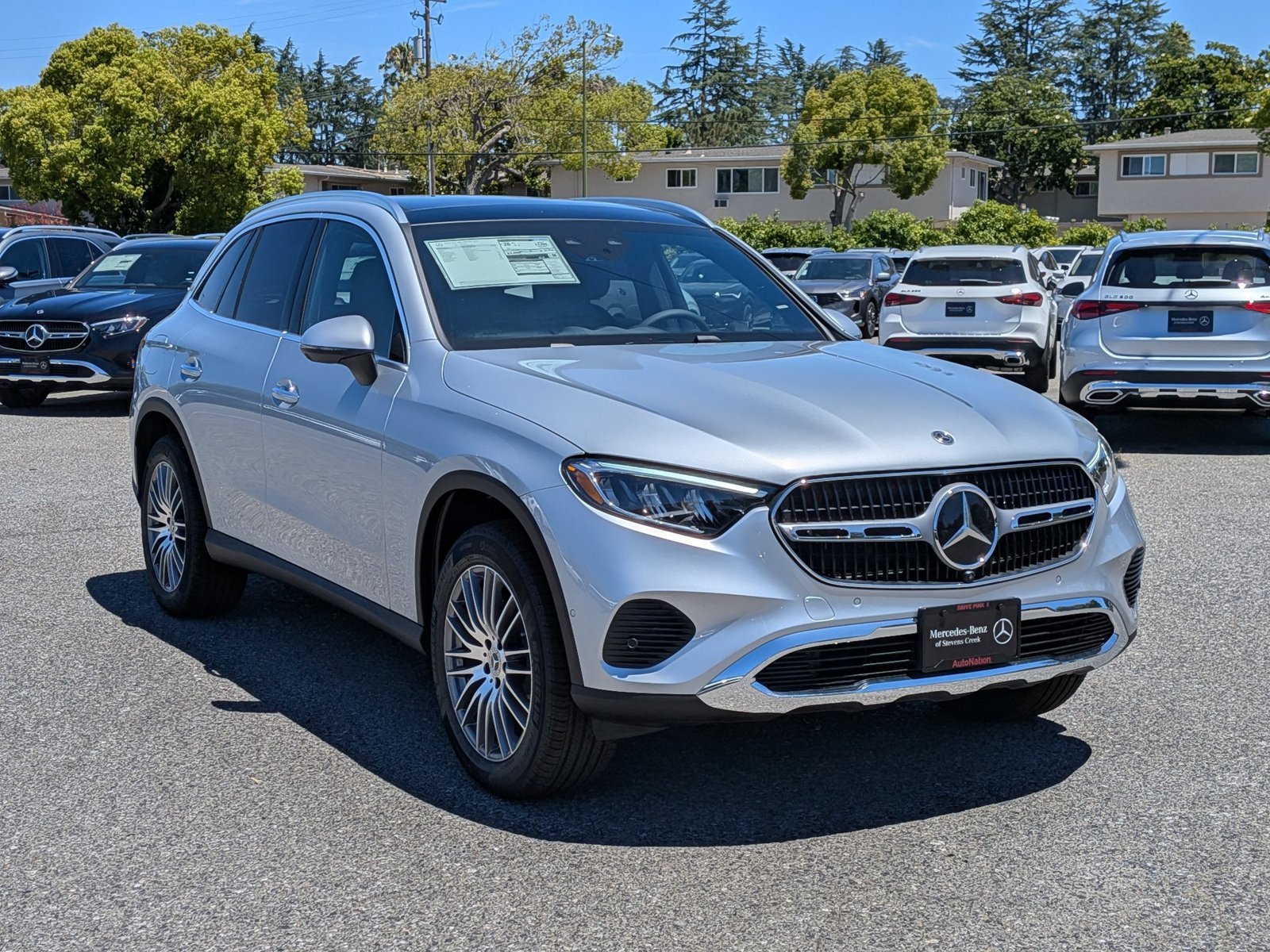New 2026 Cirrus Silver Metallic Mercedes-Benz GLC 300 image 6
