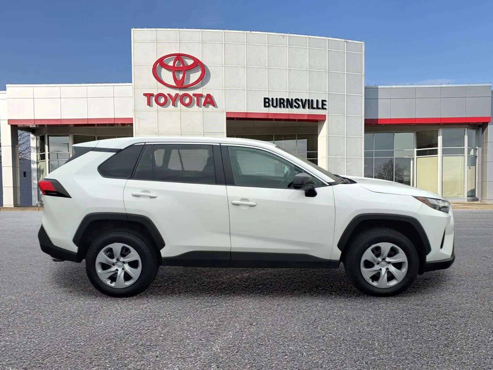 Certified 2025 Toyota RAV4 LE with VIN 2T3F1RFV8SC527783 for sale in Burnsville, Minnesota