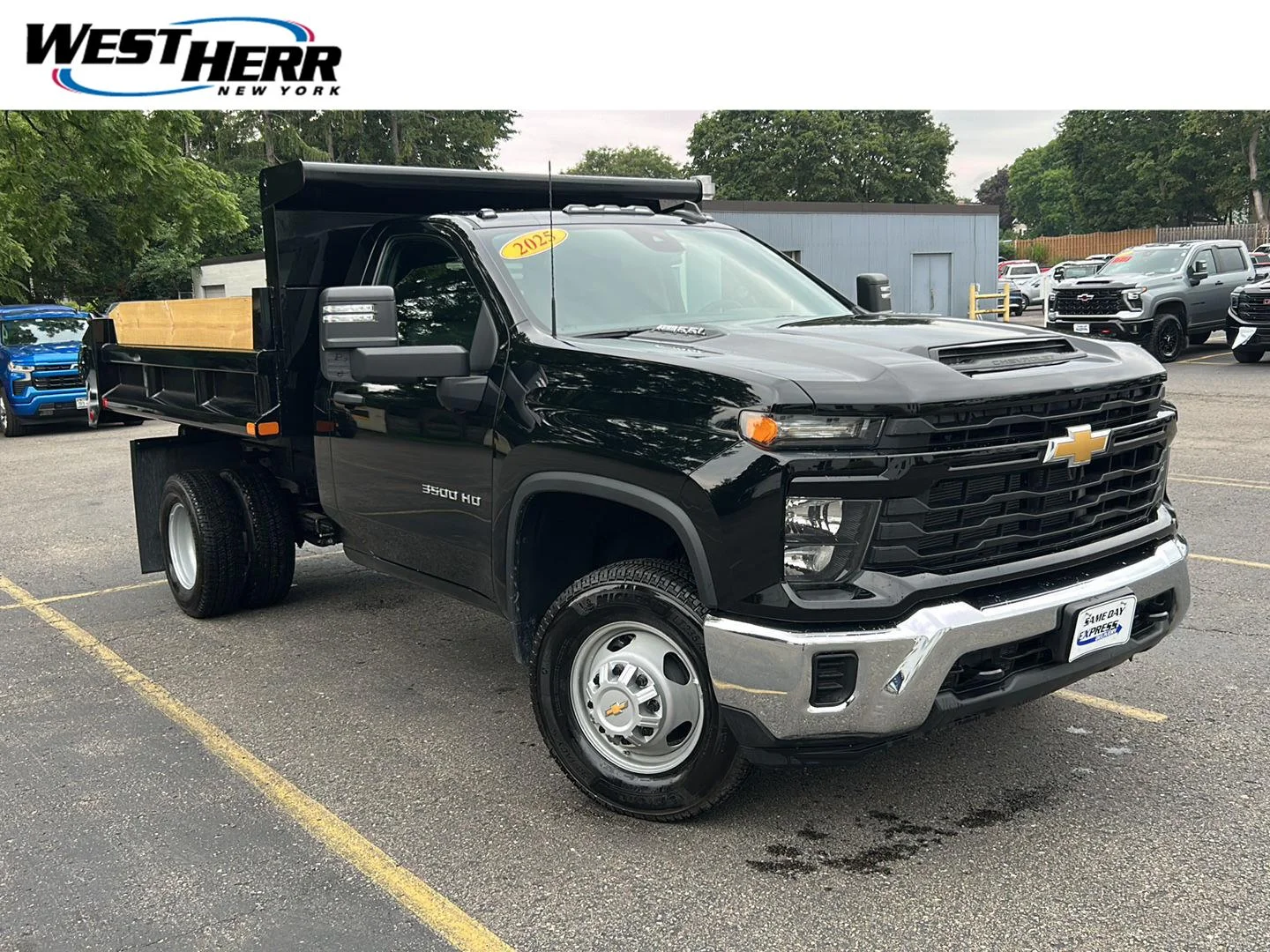 Used 2025 Black Chevrolet Work Truck image 1
