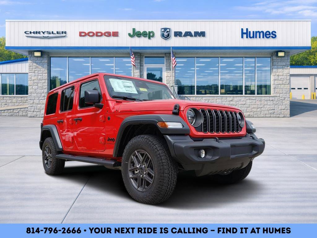 New 2026 Firecracker Red Clear-Coat Exterior Paint Jeep Sport S image 1