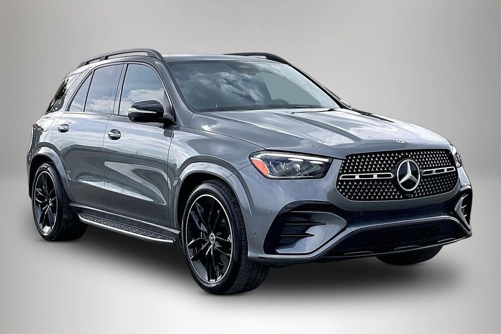 Used 2025 Gray Mercedes-Benz GLE 450 image 1