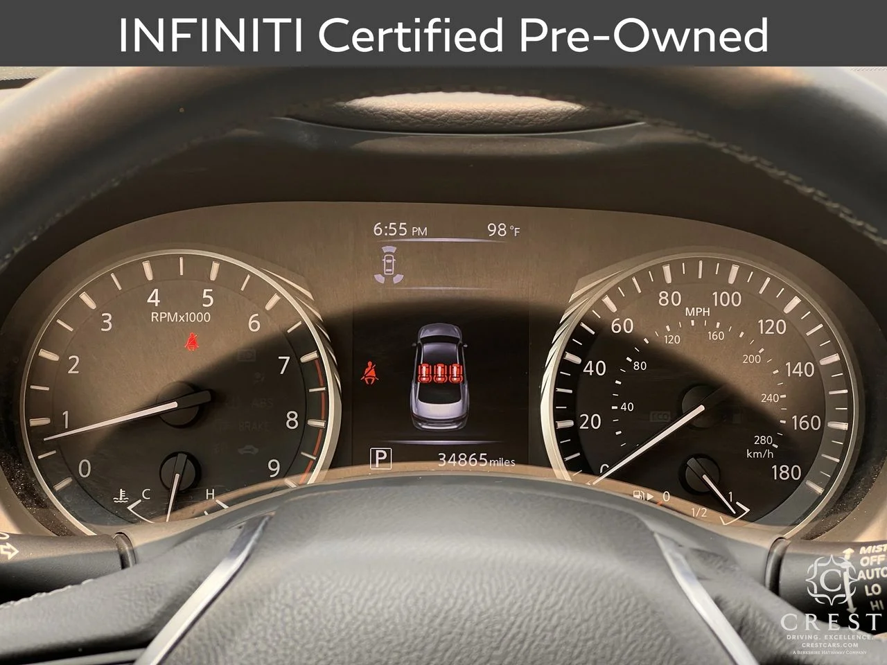 Certified Used 2023 Pure White INFINITI LUXE image 13