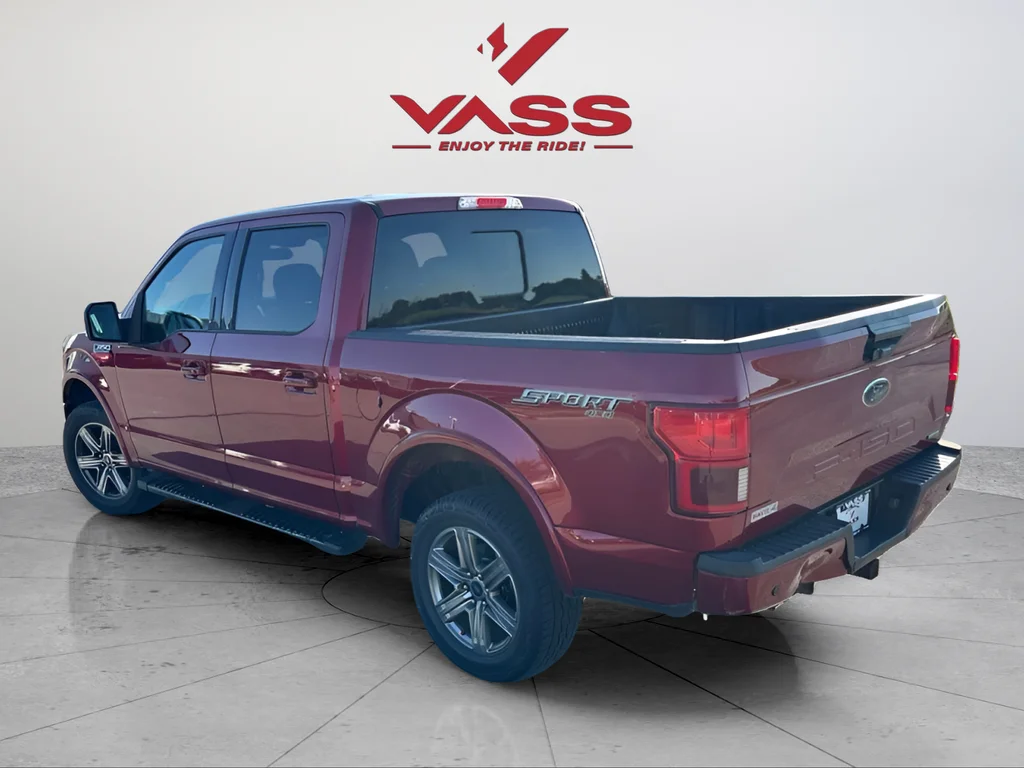 Used 2018 Ruby Red Metallic Ford Lariat image 3