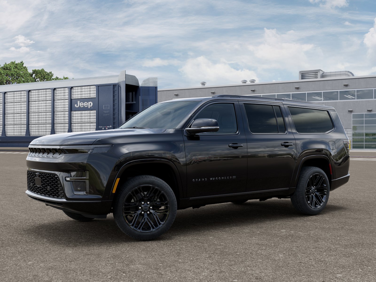 New 2026 High Gloss Black Exterior Paint Jeep Limited Reserve image 1