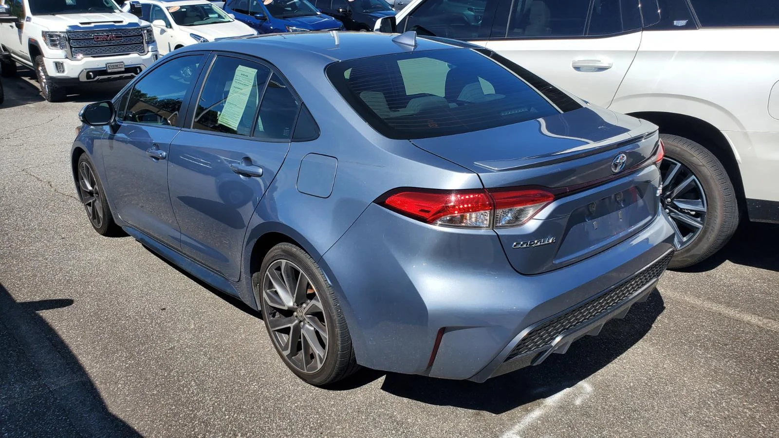 Used 2020 Celestite Toyota SE image 8