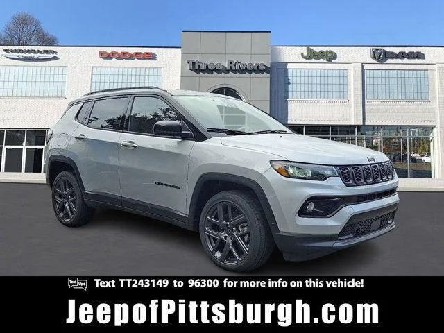 New 2026 Silver Zynith Metallic Clear-Coat Exterior Paint Jeep Limited image 1