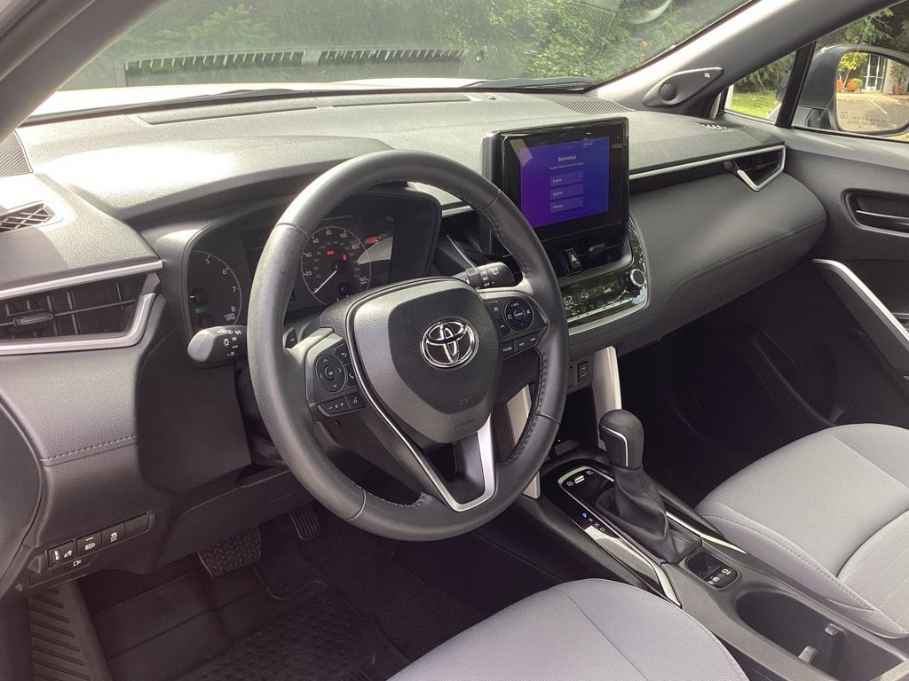 Certified Used 2025 Beige Toyota Hybrid SE image 11