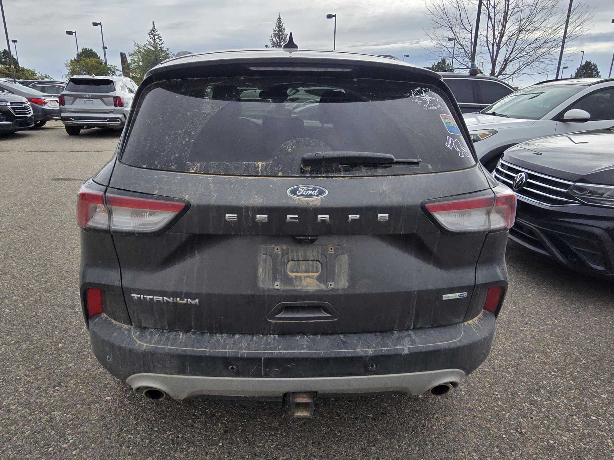 Used 2020 Magnetic Metallic Ford Titanium image 5