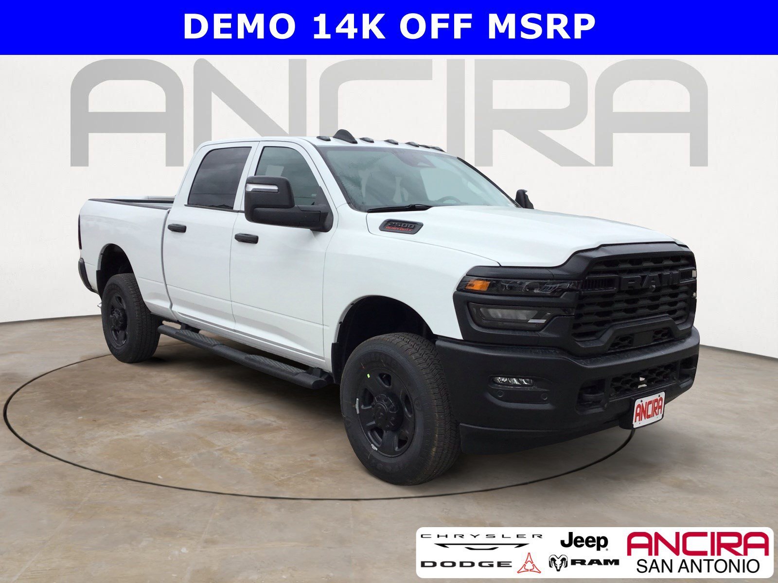 New 2026 Bright White Clearcoat RAM Tradesman image 1