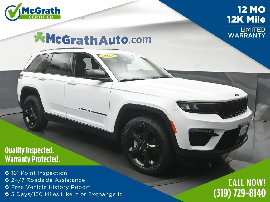 Used 2023 White Jeep Limited image 1