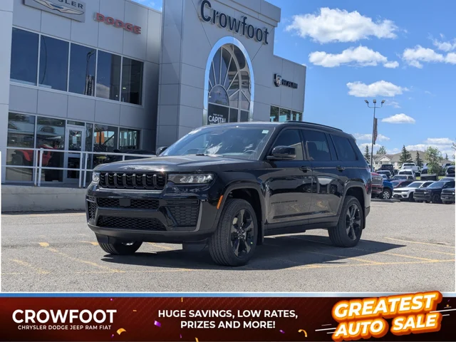 2026 Jeep Grand Cherokee L Altitude - - 4x4 - 20 Gloss Black Wheels - Remote Start & More!