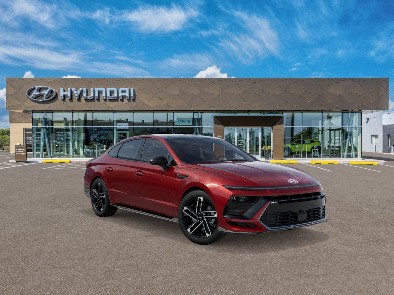 New 2026 Ultimate Red Hyundai N Line image 2