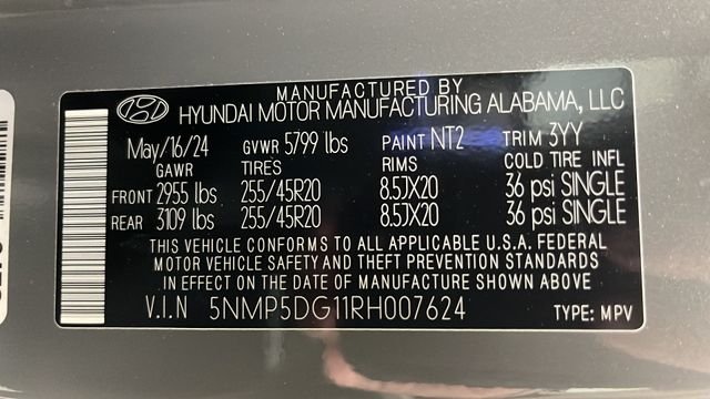 Used 2024 Hampton Gray Hyundai Calligraphy image 27