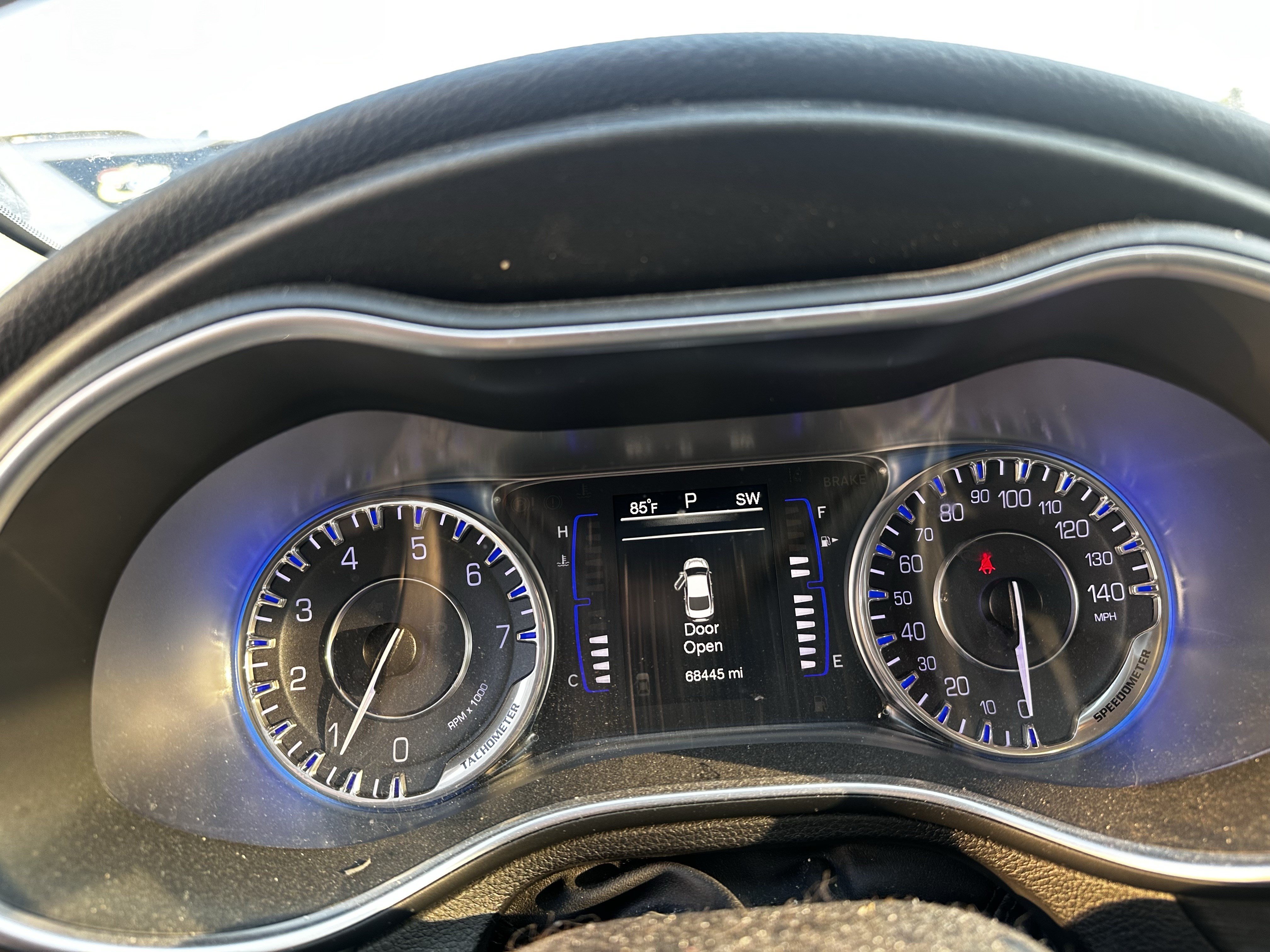 Used 2016 Vivid Blue Pearlcoat Chrysler Limited image 6