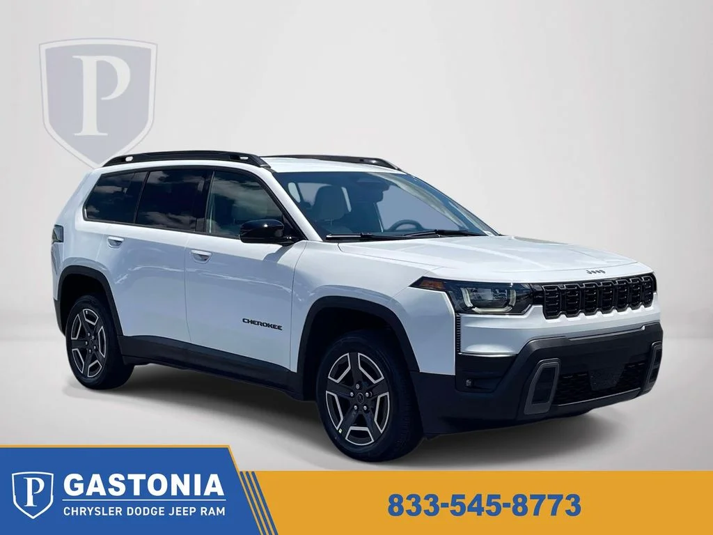 New 2026 Bright White Clearcoat Jeep Limited image 1