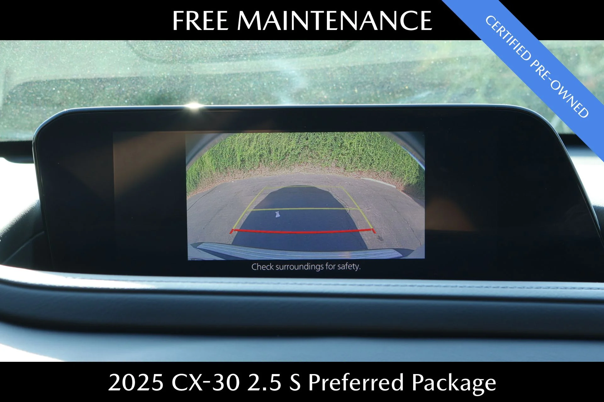 Certified Used 2025 White Mazda 2.5 S Preferred Package image 15