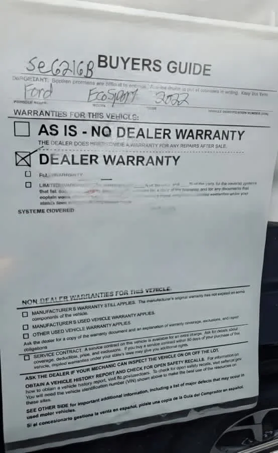 Used 2022 Lightning Blue Ford SE image 13