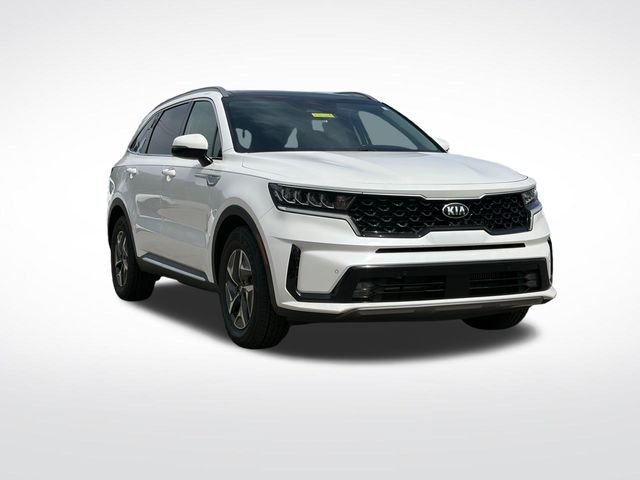 Used 2021 Snow White Pearl Kia EX image 1