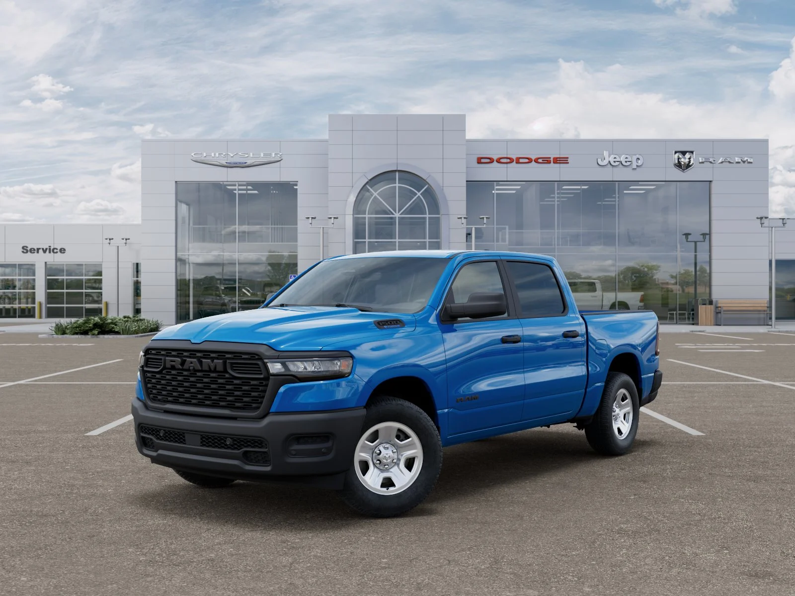 New 2026 Hydro Blue Pearlcoat RAM Tradesman image 41