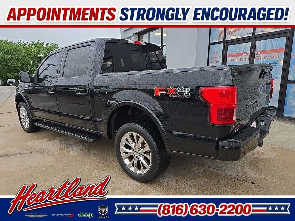 Used 2018 Black Ford Lariat image 7