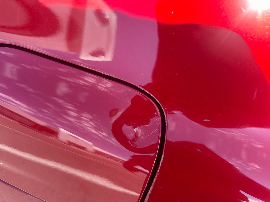 Used 2020 Red Toyota SE image 9