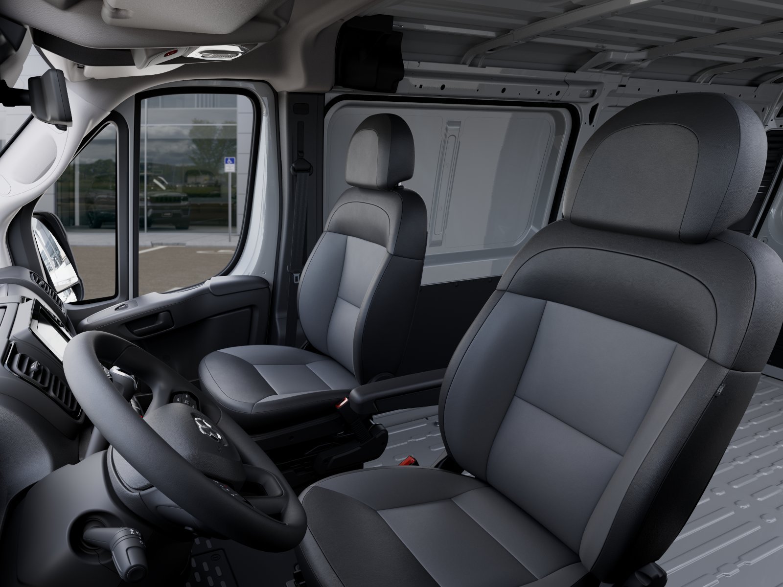 New 2026 Bright White Clearcoat RAM Low Roof image 48